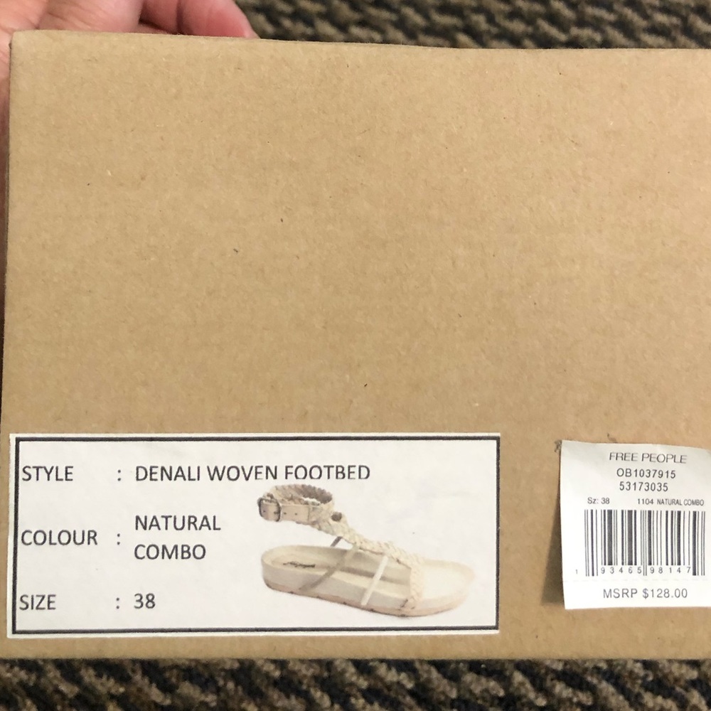 Free people Denali woven footbed sandals - Picture 5 of 6